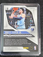 Scotty Pippen Jr 2024 2025 Panini Prizm Orange Seismic Prizm Series Mint Card #95. Only 199 made (Copy)