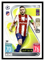 Koke 2021 2022 Topps Match Attax UEFA Champions League Series Mint Card #202