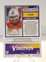 Donovan Jackson 2025 Panini Score Football Green Autographed Rookie Card #90