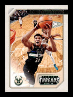 Giannis Antetokounmpo 2019 2020 Panini Chronicles Threads Series Mint Card #96