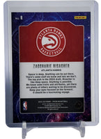 Zaccharie Risacher 2024 2025 Panini Prizm Deep Space Series Mint Rookie Card #8