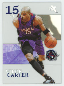 Vince Carter 2003 2004 Fleer Ex Promotional Sample Series Mint Card