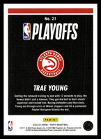 Trae Young 2022 2023 Panini Hoops Road to Finals Series Mint Card #21 Only 2022 Made