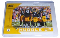 2019 Panini Score Pittsburgh Steelers Huddle Up GOLD Series Mint Card #HU-5