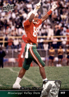 Jerry Rice 2011 Upper Deck Mississippi Valley State Delta Devils Series Mint Card #18