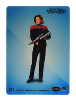 Captain Janeway Women of Star Trek Arts Images Metal Case LIMITED EDITION Topper Card CT1