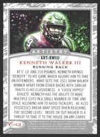 Kenneth Walker III 2022 SAGE Artistry Silver Series Mint Rookie Card #ART-KWIII