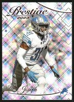 Kerby Joseph 2023 Panini Prestige Xtra Points Diamond Series Mint Card #104