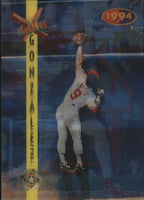 Juan Gonzalez 1994 Sportflics Rookie Traded Going, Going, Gone Series Mint Card #GG3