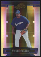 Prince Fielder 2005 Playoff Absolute Memorabilia Foil Series Mint Rookie Card #173