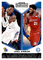 Joel Embiid 2019 2020 Panini Contenders Draft Picks Legacy Series Mint Card #26