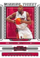 Shaquille O'Neal 2019 2020 Panini Contenders Winning Ticket Series Mint Card #6