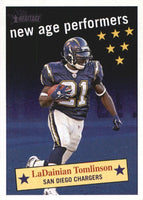 LaDainian Tomlinson 2006 Topps Heritage New Age Performers Series Mint Card #NAP7