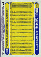 Miguel Cabrera 2022 Topps Chrome 1987 Topps Baseball Series Mint Card #87BC-3
