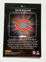 Caleb Williams 2024 Panini Donruss Optic Light It Up Series Mint Rookie Card #1