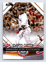 David Ortiz 2022 Topps Update Paragon of the Postseason Series Mint Card #PP-2