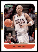 Jason Kidd 2022 2023 Panini Donruss Retro Press Proof Series Mint Card #10