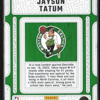 Jayson Tatum 2023 2024 Donruss Hardwood Masters Series Mint Card #14