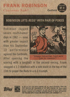 Frank Robinson 2011 Topps Heritage Baseball Flashbacks Series Mint Card #BF-9