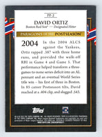David Ortiz 2022 Topps Update Paragon of the Postseason Series Mint Card #PP-2