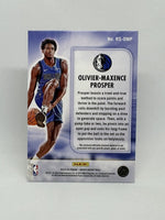 Olivier-Maxence Prosper 2023 2024 NBA Hoops Rise N Shine Jersey Series Mint Card #RS-OMP
