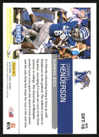 Darrell Henderson 2019 Score Gold NFL Draft Series Mint Rookie Card #DFT-16