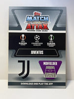 Federico Chiesa 2021 2022 Topps Match Attax Stars Of 2021 Series Mint Card #STA9