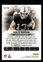 Hunter Renfrow 2023 Panini Prestige Xtra Points Diamond Series Mint Card #154