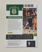 Giannis Antetokounmpo 2021 2022 Panini Contenders Season Ticket Series Mint Card #73