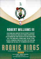 Robert Williams III 2018 2019 Panini Donruss Rookie Kings Series Mint Card #26