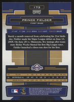 Prince Fielder 2005 Playoff Absolute Memorabilia Foil Series Mint Rookie Card #173