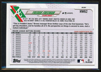 Freddie Freeman 2021 Topps Holiday Baseball Series Mint Variation Card #HW62