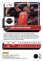 Josh Christopher 2022 2023 Panini Donruss Press Proof Series Mint Card #154