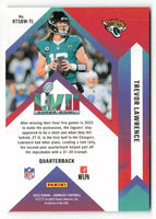 Trevor Lawrence 2023 Donruss Road To The Super Bowl Series Mint Card #RTSBW-TL