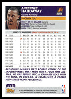 Anfernee Hardaway 2003 2004 Topps Collection GOLD FOIL Series Mint Card #118