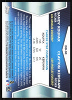 Sandy Koufax and Clayton Kershaw 2011 Topps Diamond Duos Series Mint Card #DD-30