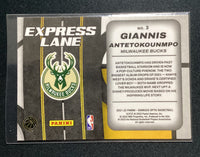 Giannis Antetokounmpo 2021 2022 Donruss Optic Express Lane Series Mint Card #3