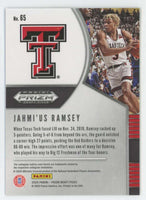 Jahmi'us Ramsey 2020 2021 Panini Draft Picks Silver Series Mint Rookie Card #65