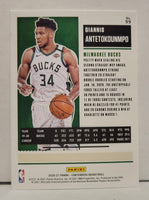 Giannis Antetokounmpo 2020 2021 Panini Contenders Season Ticket Series Mint Card #99