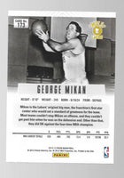 George Mikan 2012 2013 Panini Prizm Series Mint Card #173 First Year Of Prizm