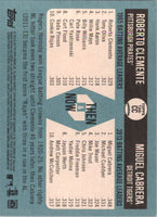 Roberto Clemente/Miguel Cabrera 2014 Topps Heritage Then & Now Series Mint Card #TANCC