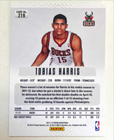 Tobias Harris 2012 2013 Panini Prizm Series Mint Rookie Card #219 First Year Of Prizm