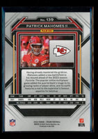 Patrick Mahomes II 2022 Panini Prizm Series Mint Card #139