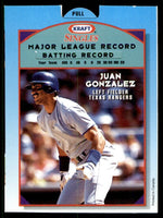 Juan Gonzalez 1994 Kraft Singles Superstars Pop-Ups Food Issue Series Mint Card #4