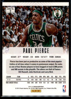 Paul Pierce 2012 2013 Panini Prizm Series Mint Card #2 First Year Of Prizm