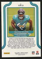 Travon Walker 2022 Panini Donruss Elite Series Rookies Series Mint Card #ESR-23