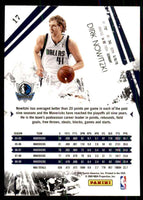Dirk Nowitzki 2009 2010 Panini Rookies & Stars Longevity Series Mint Card #17