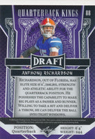 Anthony Richardson 2023 Leaf Draft Quarterback Kings GoldRookie Series Mint Card #88