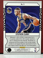 Stephen Curry 2022 2023 Panini Contenders Game Night Ticket Series Mint Card #5
