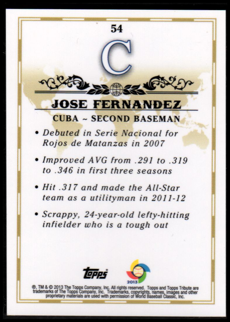 Jose Fernandez 2013 Topps Rookie Card